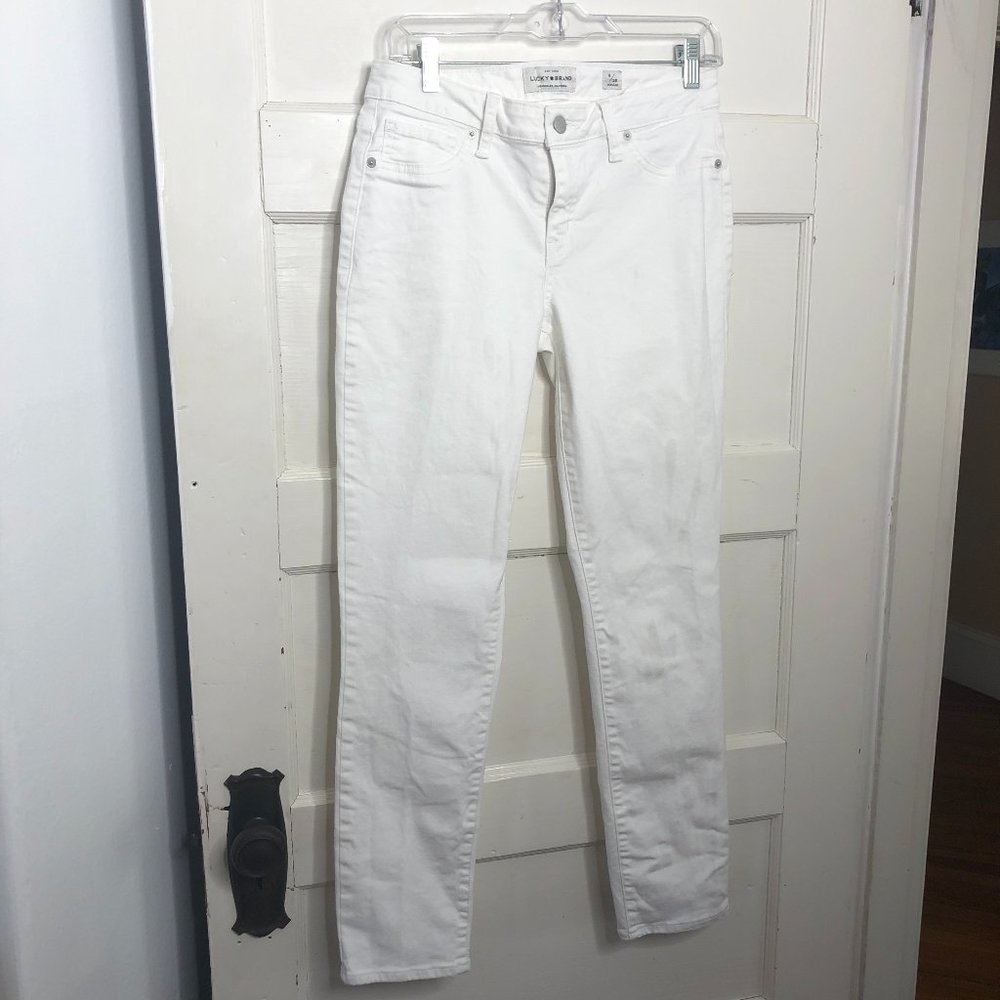 Lucky Lolita Skinny White Jeans